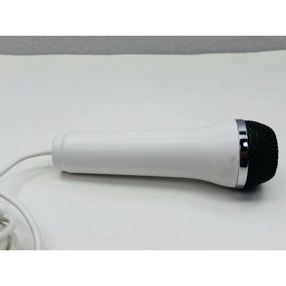 Konami Logitech USB Microphone E-UR20 White for Rock Band Karaoke Revolution